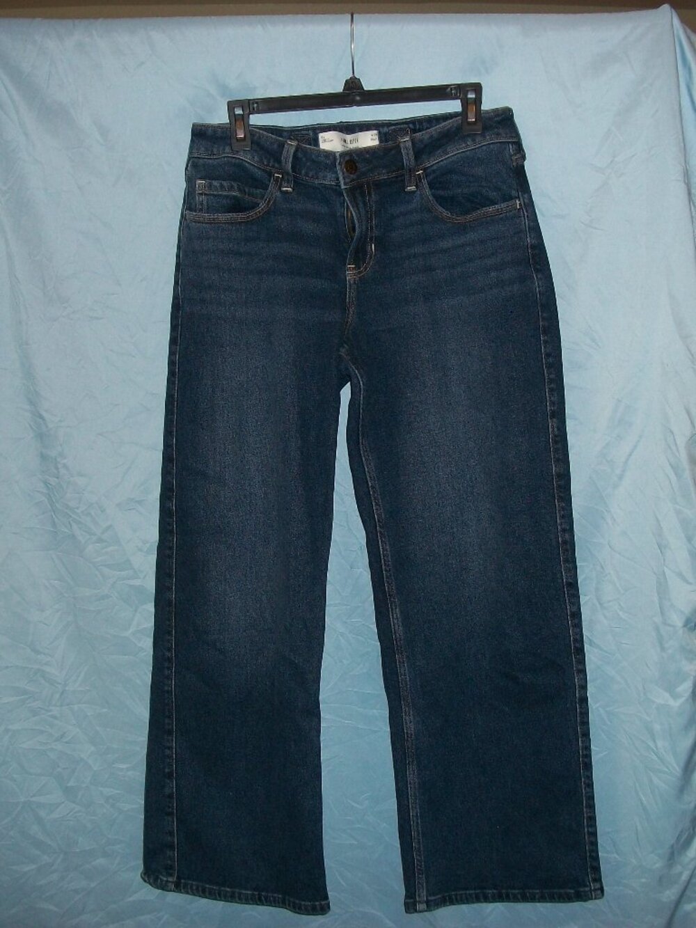 Girls Hollister Jeans 8 Short Low Rise Baggy